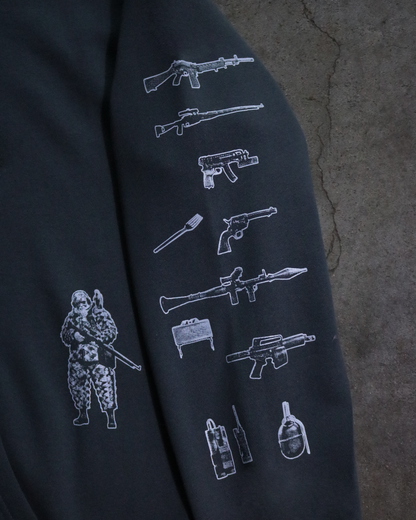 Operation Snake Eater Patchwork Hoodie (Ready to Ship)