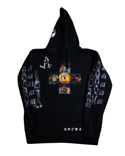 World Destruction Tour Patchwork Hoodie (Ready to Ship)