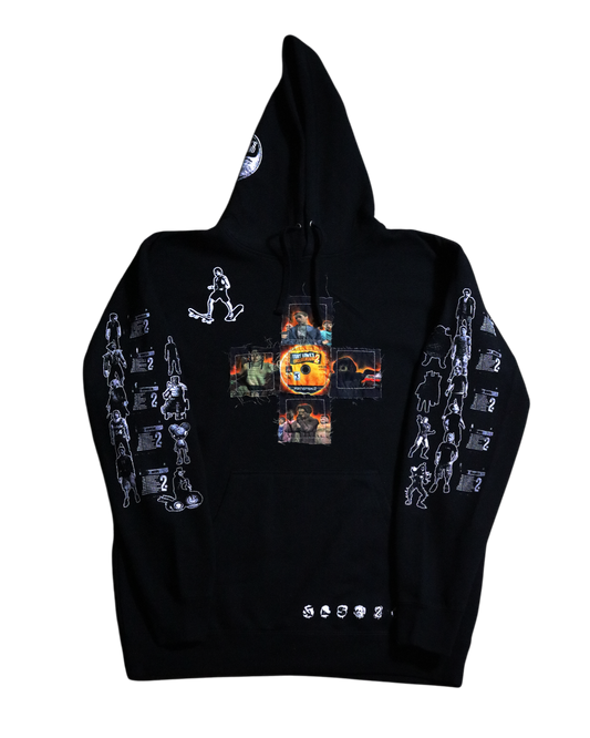 World Destruction Tour Patchwork Hoodie (Ready to Ship)