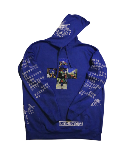 Chaos Rivalry Patchwork Hoodie (Ready to Ship)