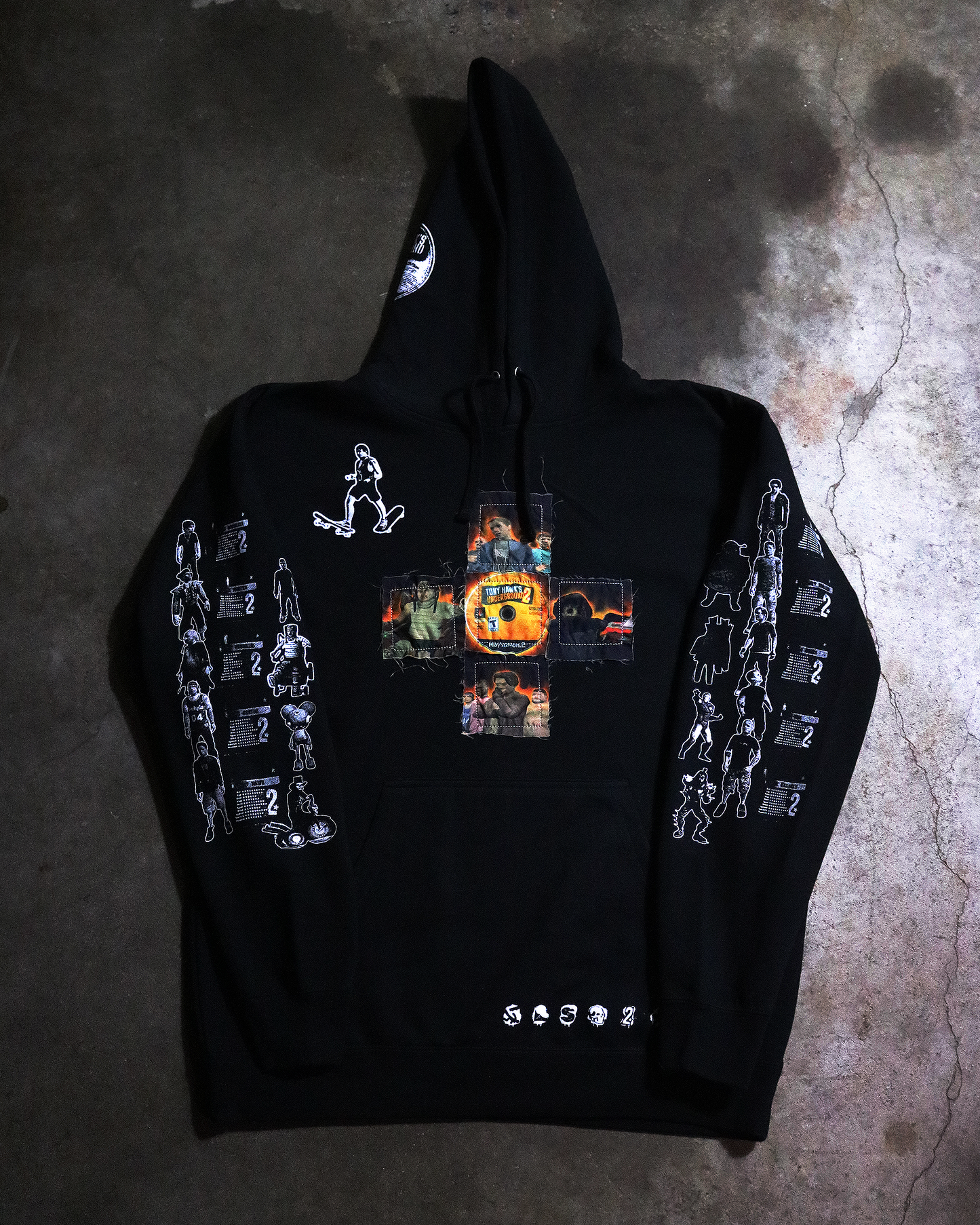 World Destruction Tour Patchwork Hoodie (Ready to Ship)