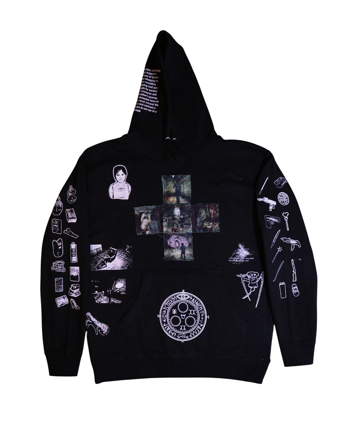 The Mirror Room Patchwork Hoodie (Ready to Ship)