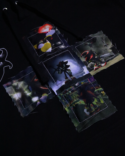 Chaos Control Patchwork Hoodie (Ready to Ship)