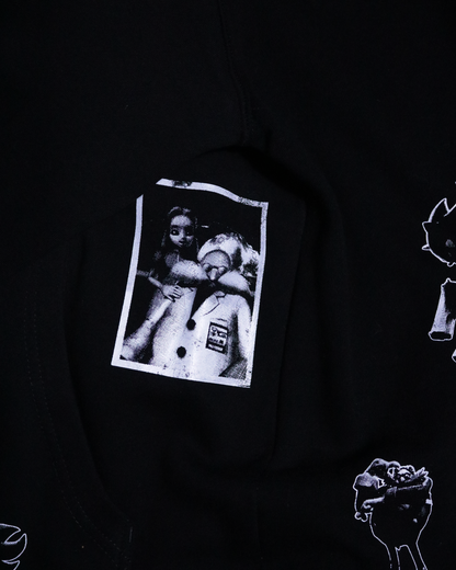 Chaos Control Patchwork Hoodie (Ready to Ship)