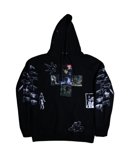 Chaos Control Patchwork Hoodie (Ready to Ship)