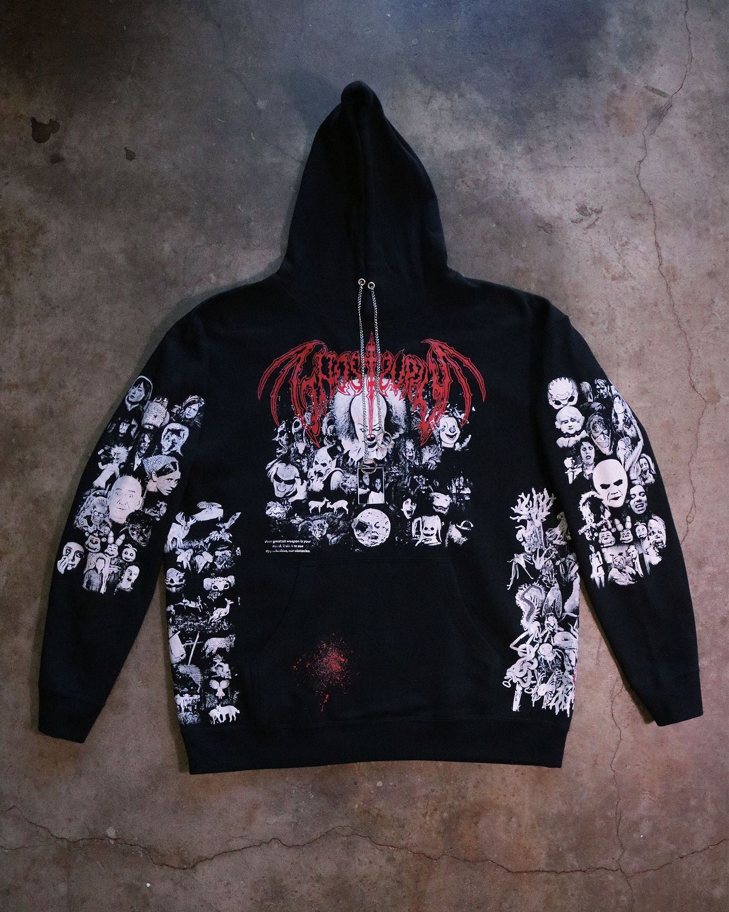 Rare* Leftghost's Mood Board V.1 Hoodie (Ready to Ship)