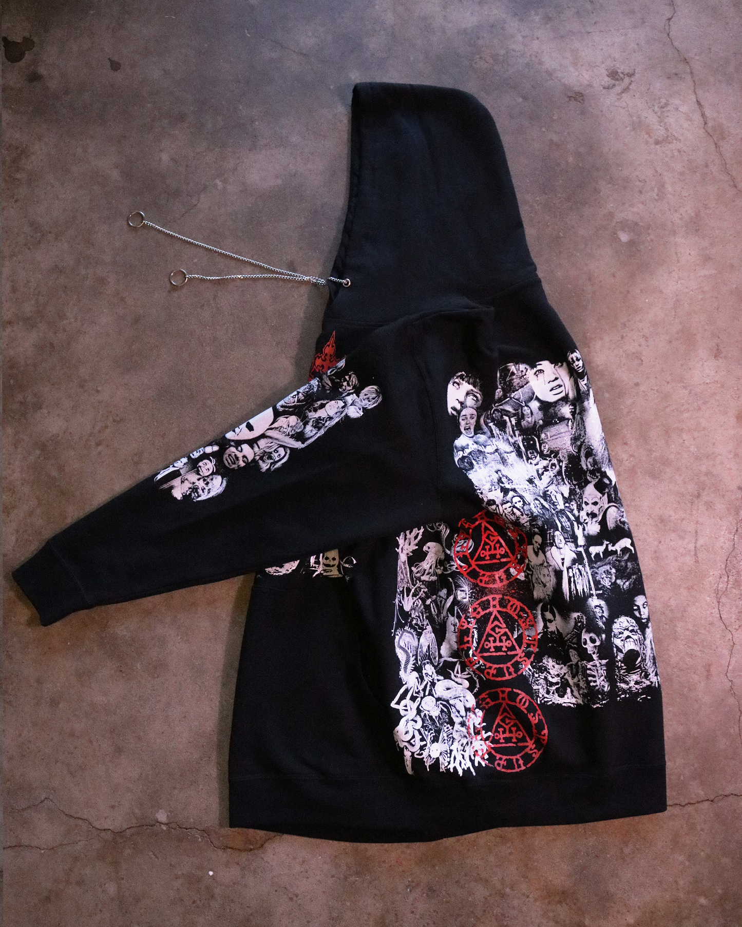 Rare* Leftghost's Mood Board V.1 Hoodie (Ready to Ship)
