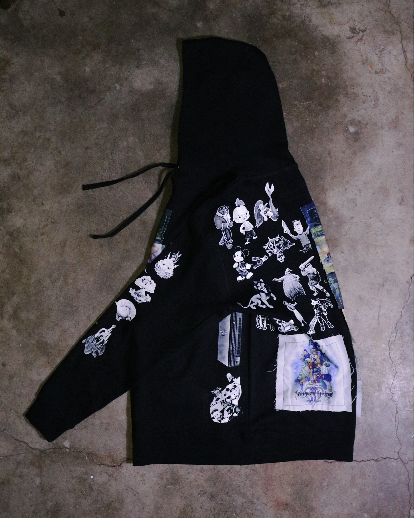 Twilight Memory Patchwork Hoodie (Ready to Ship)