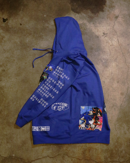 Chaos Rivalry Patchwork Hoodie (Ready to Ship)