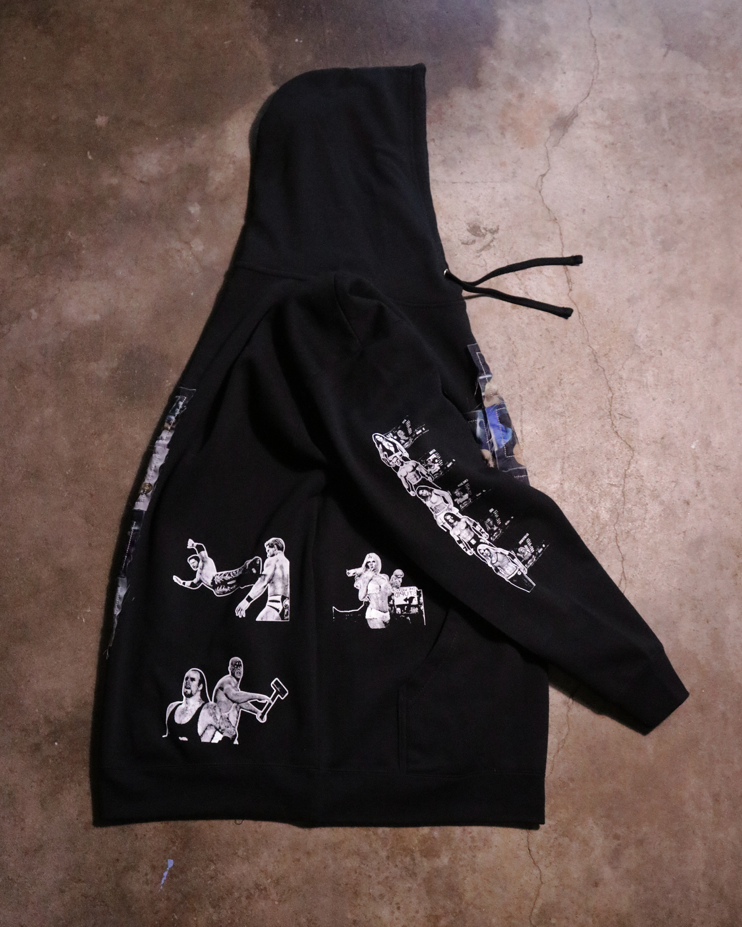 This Game Made Me Cry Patchwork Hoodie (Ready to Ship)