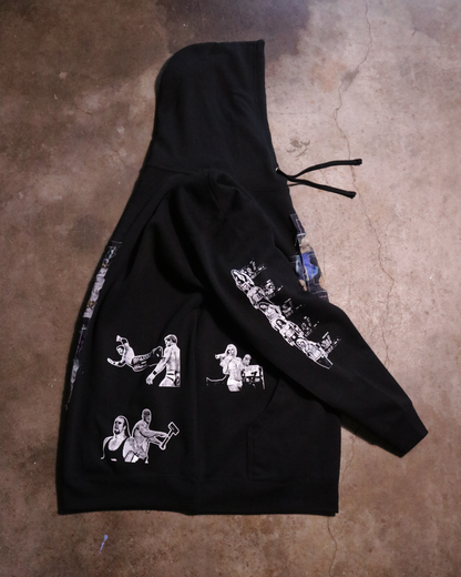 This Game Made Me Cry Patchwork Hoodie (Ready to Ship)