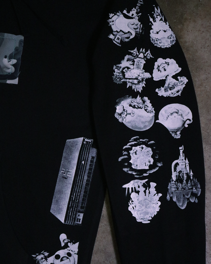 Twilight Memory Patchwork Hoodie (Ready to Ship)