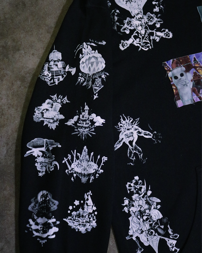 Twilight Memory Patchwork Hoodie (Ready to Ship)