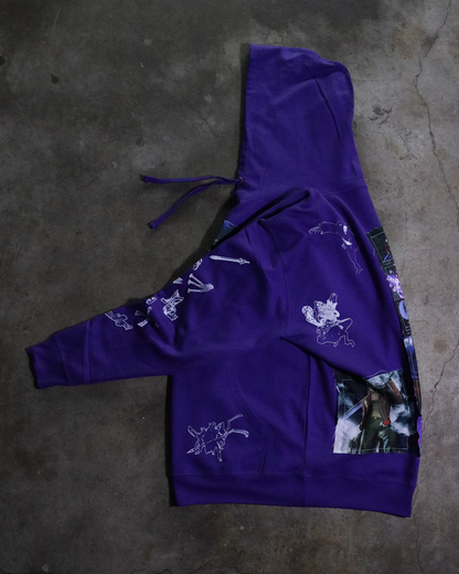Stylish Rank Patchwork Hoodie (Ready to Ship)