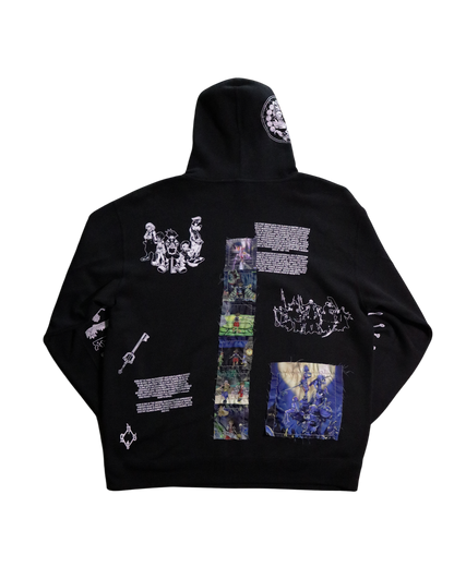 Station of Awakening Patchwork Hoodie (Ready to Ship)