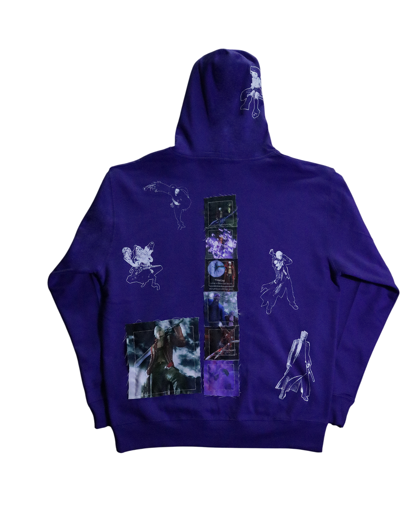 Stylish Rank Patchwork Hoodie (Ready to Ship)