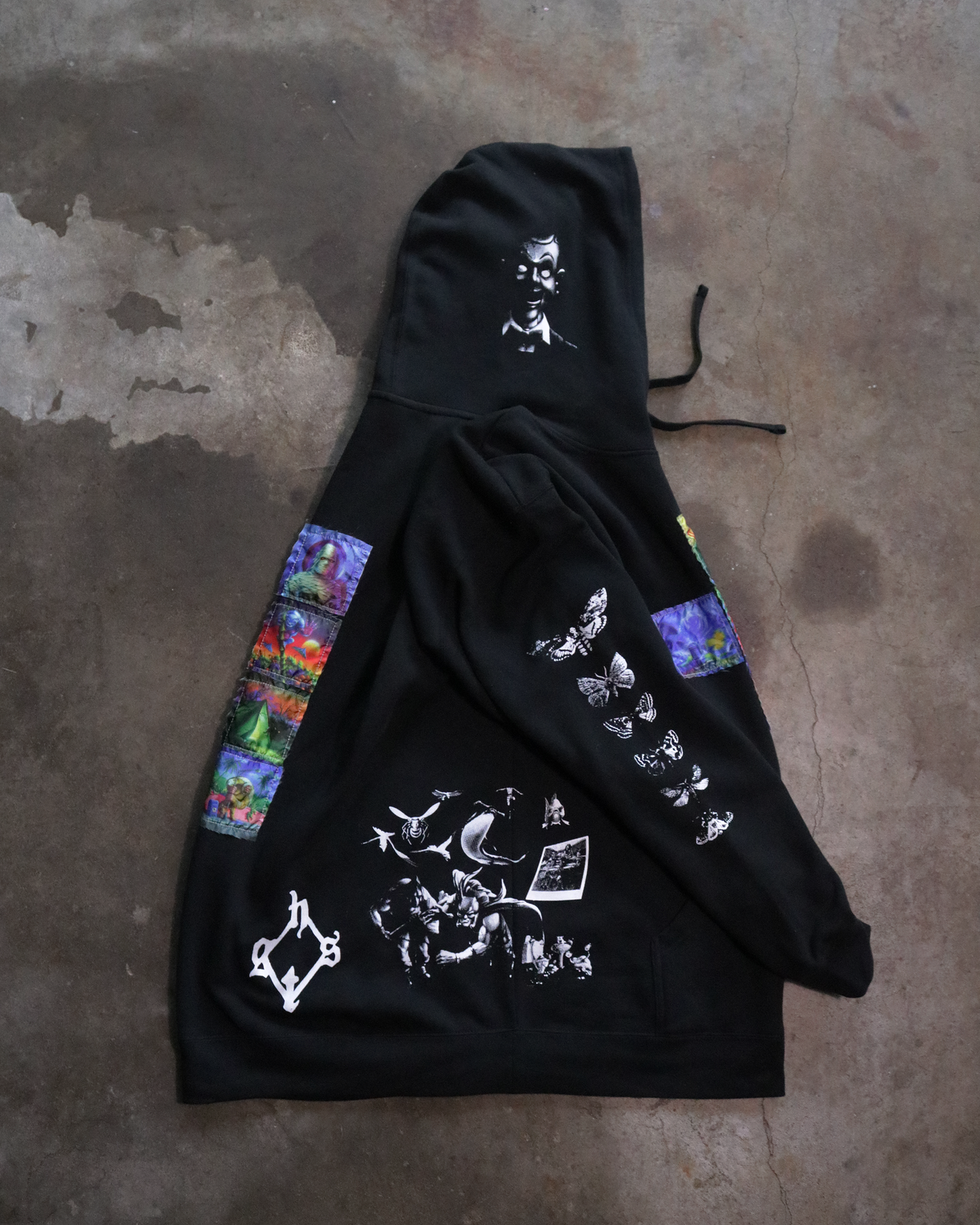 G.Bumps Patchwork Hoodie (Ready to Ship)