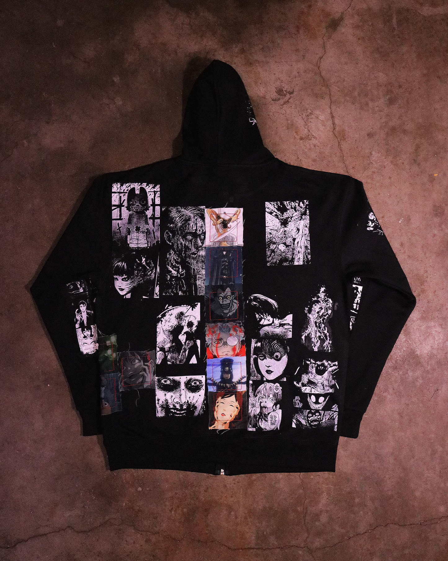 The Pale Signal Patchwork Zip Up (Ready to Ship)