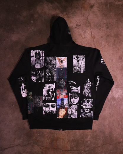 The Pale Signal Patchwork Zip Up (Ready to Ship)