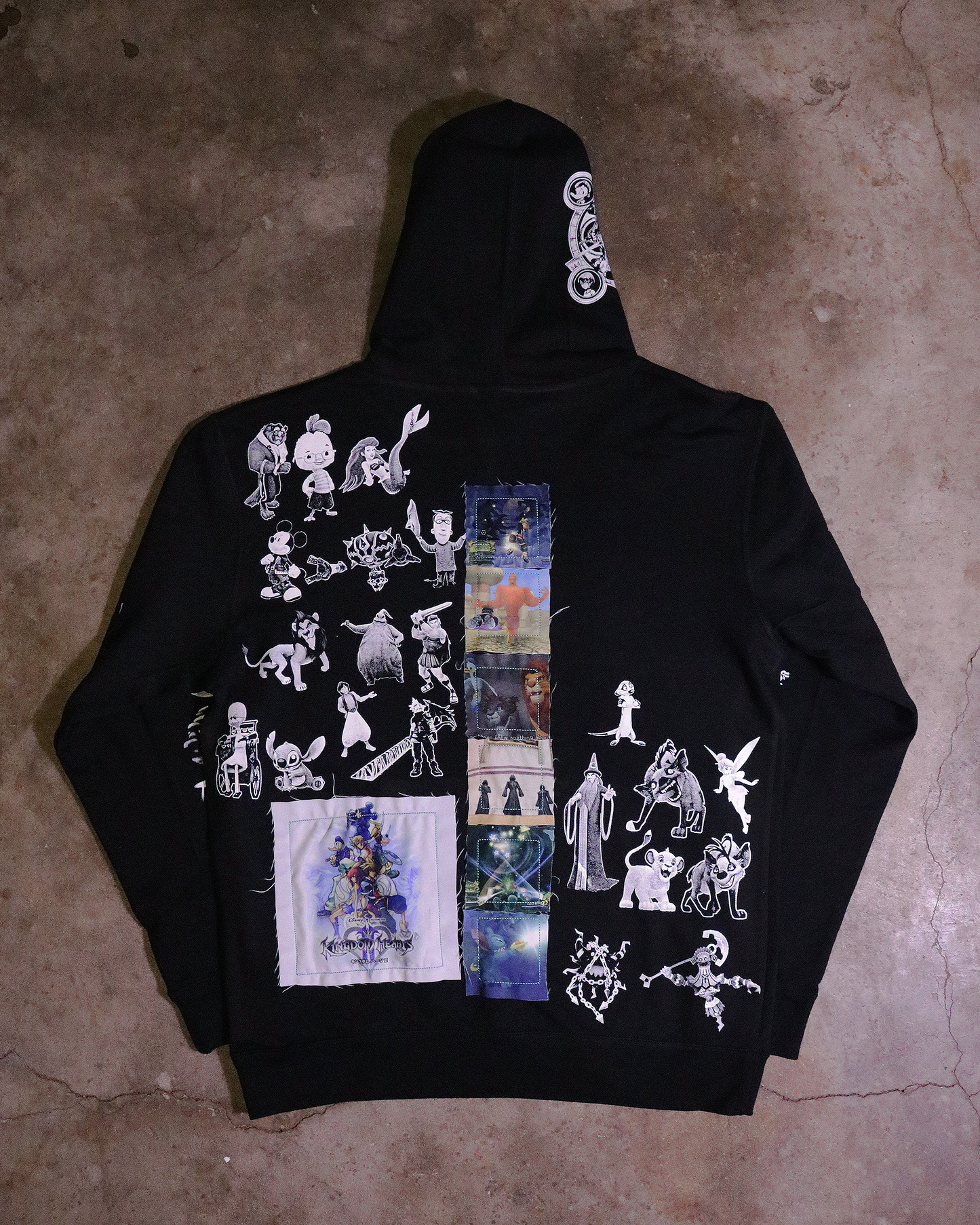 Twilight Memory Patchwork Hoodie (Ready to Ship)