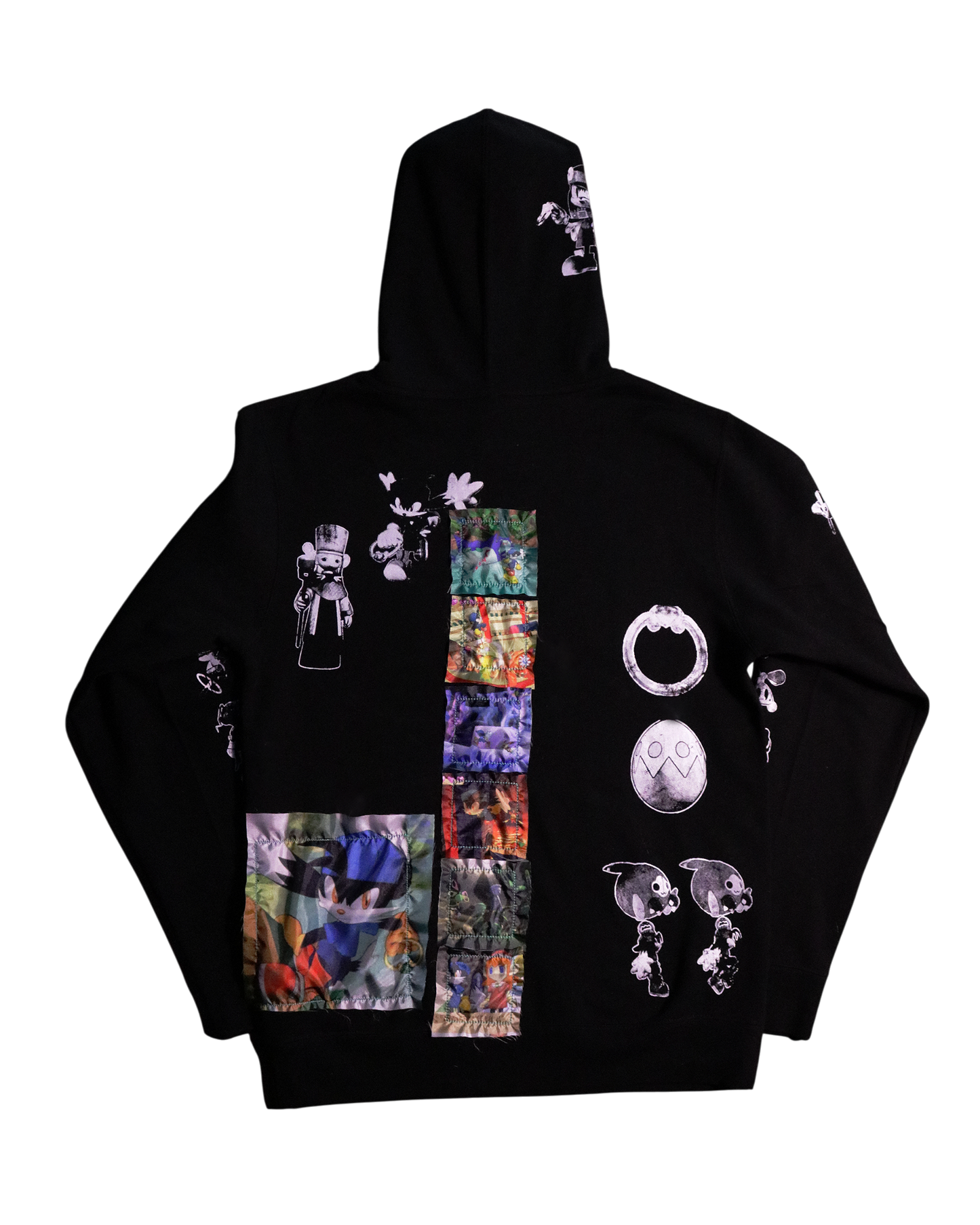 Dream Traveler Patchwork Hoodie (Ready to Ship)