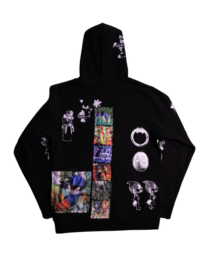 Dream Traveler Patchwork Hoodie (Ready to Ship)