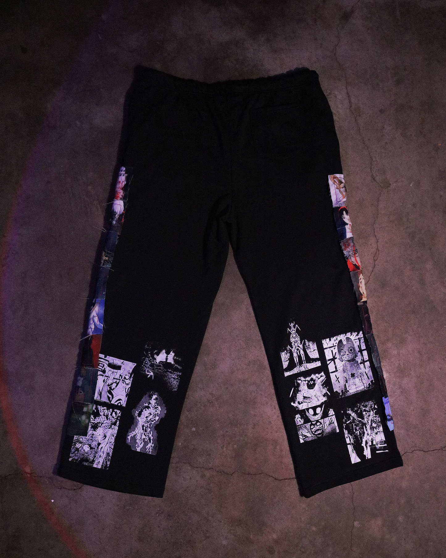 The Pale Signal Patchwork Sweatpants (Ready To Ship)