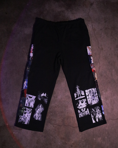 The Pale Signal Patchwork Sweatpants (Ready To Ship)