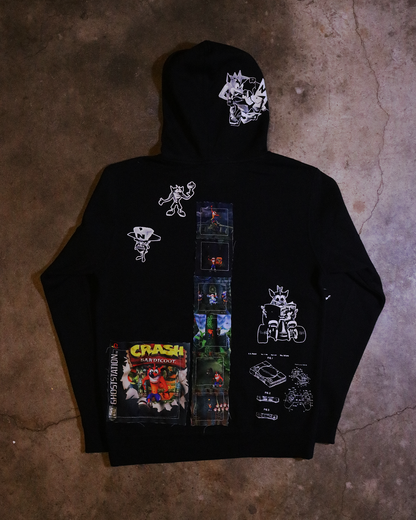 N. Sanity Patchwork Hoodie (Ready to Ship)