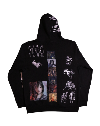 Rot in Bloom Patchwork Hoodie (Ready to Ship)