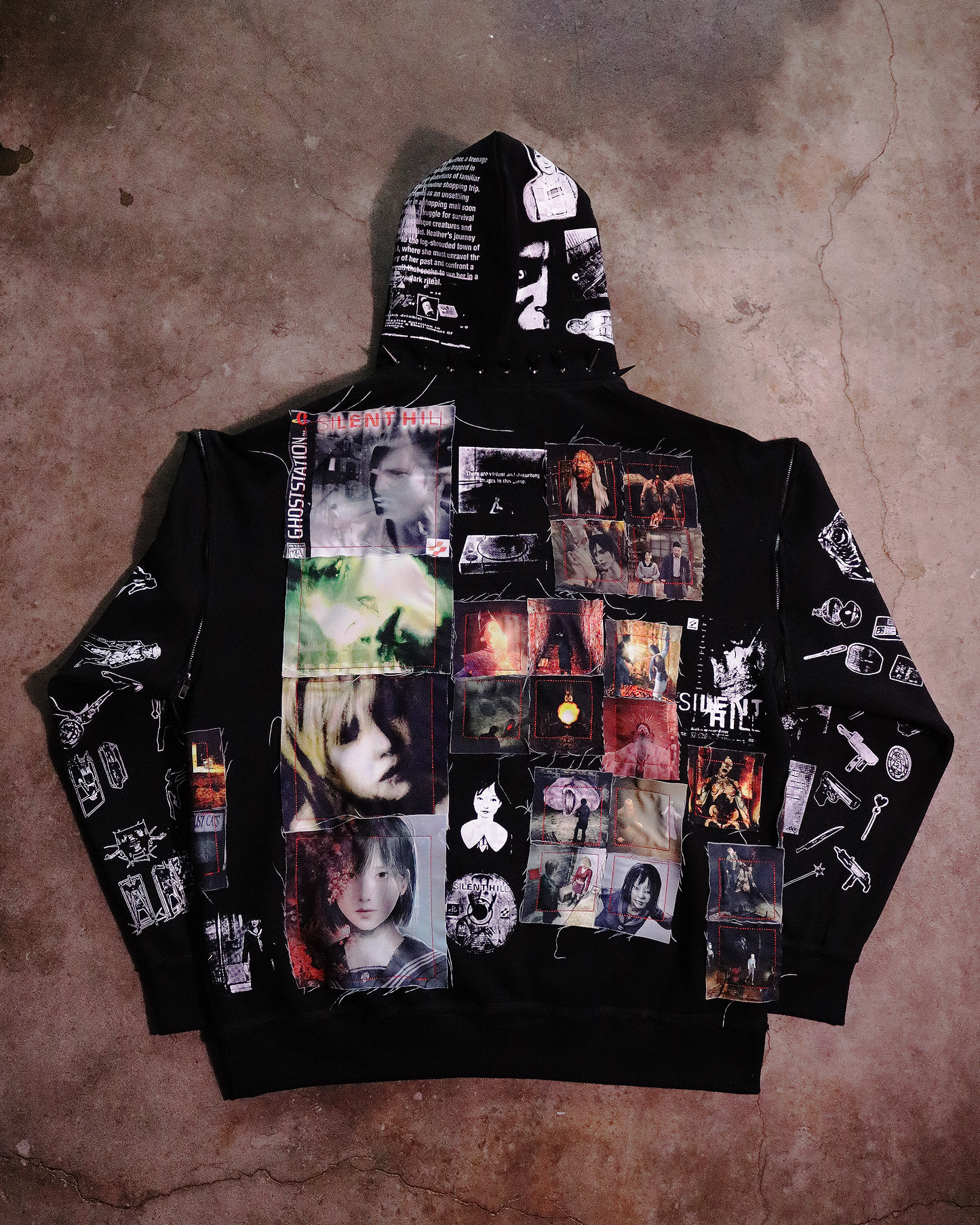 The Other Side Patchwork Hoodie 1/1 w/ Disk