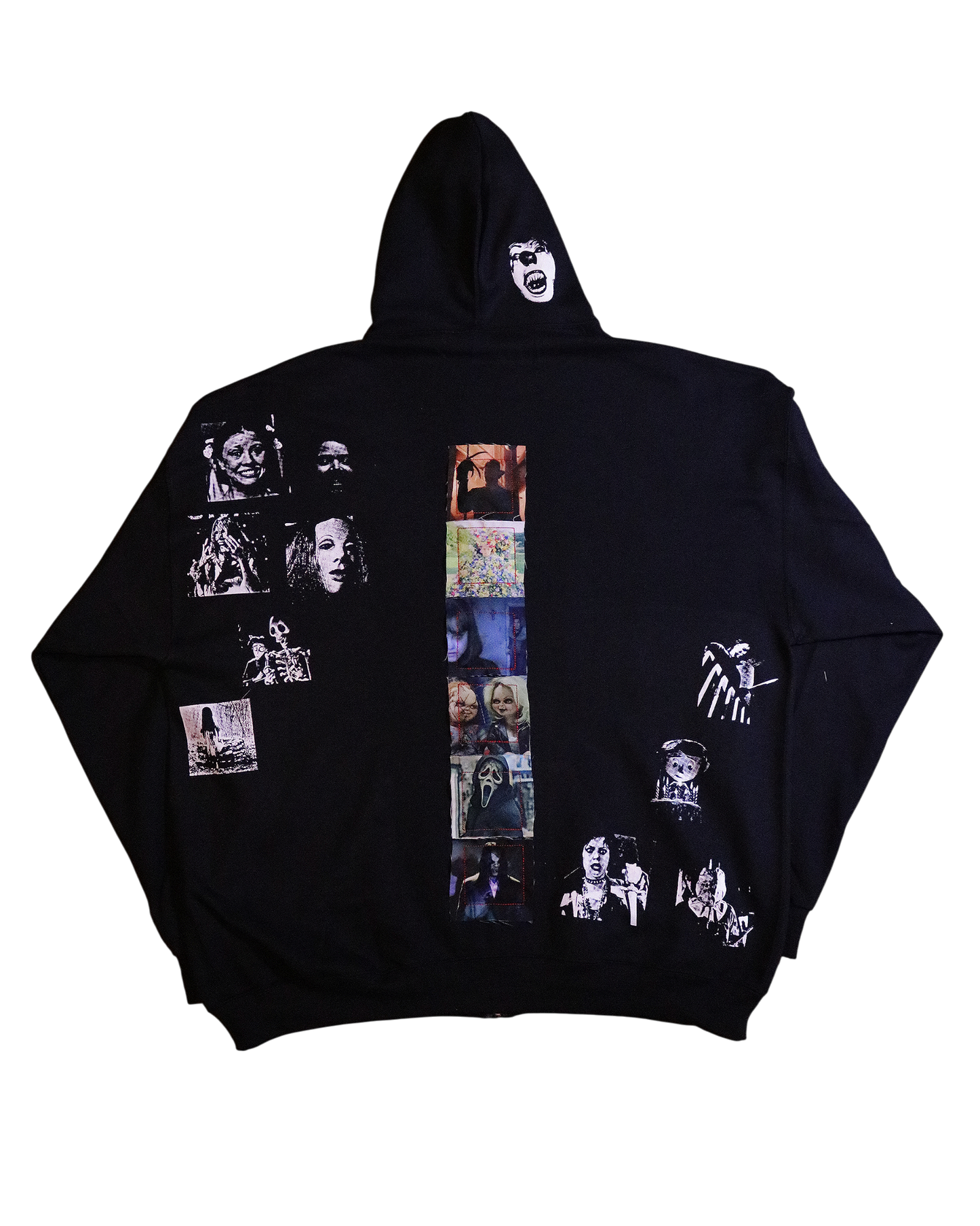All Hallows Patchwork Zip Up (Ready to Ship)