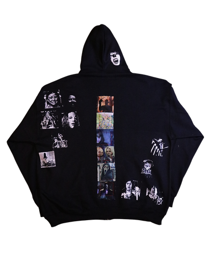 All Hallows Patchwork Zip Up (Ready to Ship)