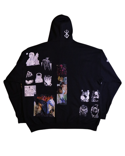 Brand of Sacrifice Patchwork Zip Up (Ready to Ship)
