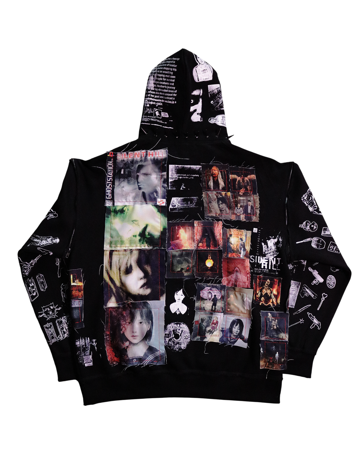 The Other Side Patchwork Hoodie 1/1 w/ Disk