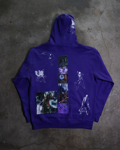 Stylish Rank Patchwork Hoodie (Ready to Ship)