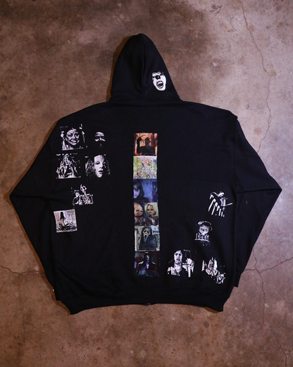 All Hallows Patchwork Zip Up (Ready to Ship)