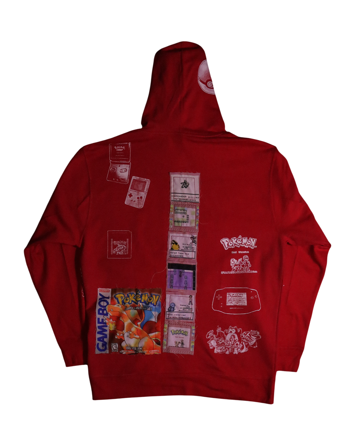 Inferno Patchwork Hoodie (Ready to Ship)