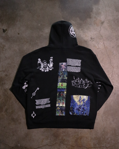Station of Awakening Patchwork Hoodie (Ready to Ship)