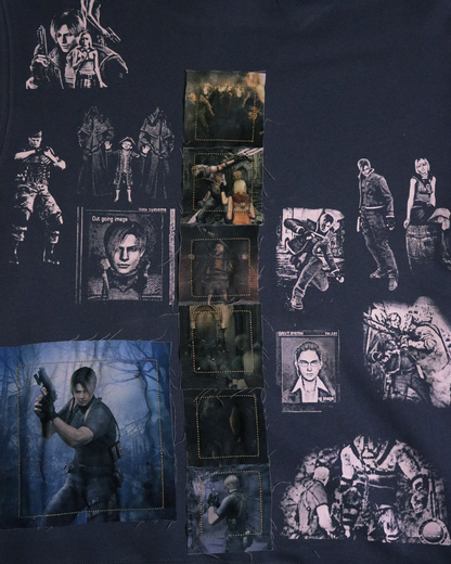 Village of the Damned Patchwork Hoodie (Ready to Ship)