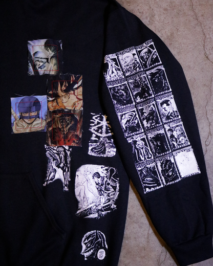 Brand of Sacrifice Patchwork Zip Up (Ready to Ship)