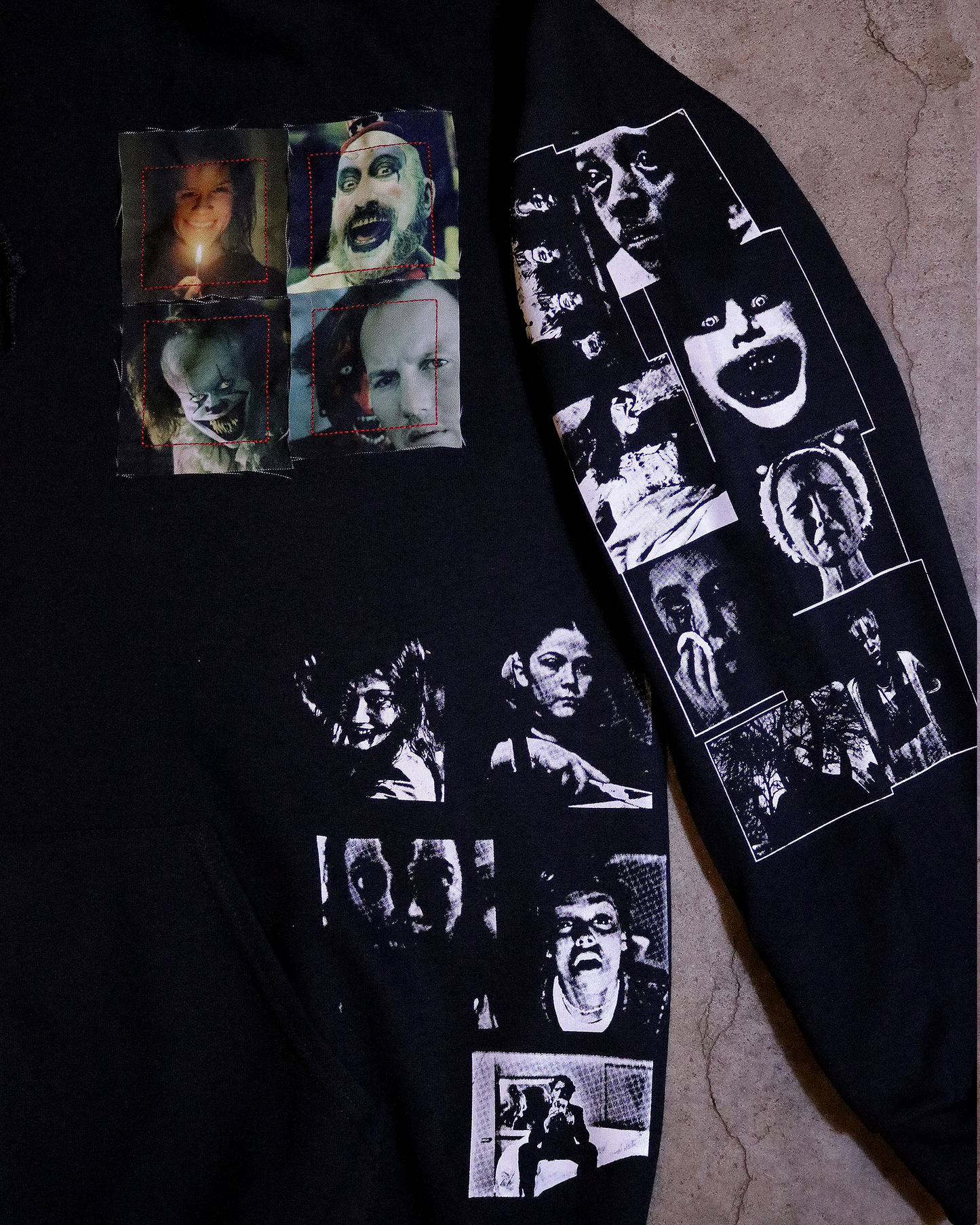 All Hallows Patchwork Zip Up (Ready to Ship)