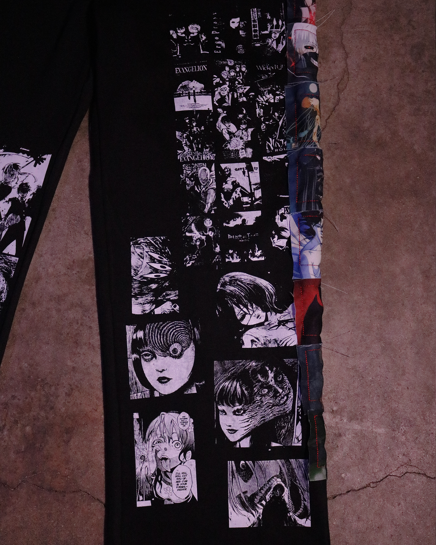 The Pale Signal Patchwork Sweatpants (Ready To Ship)