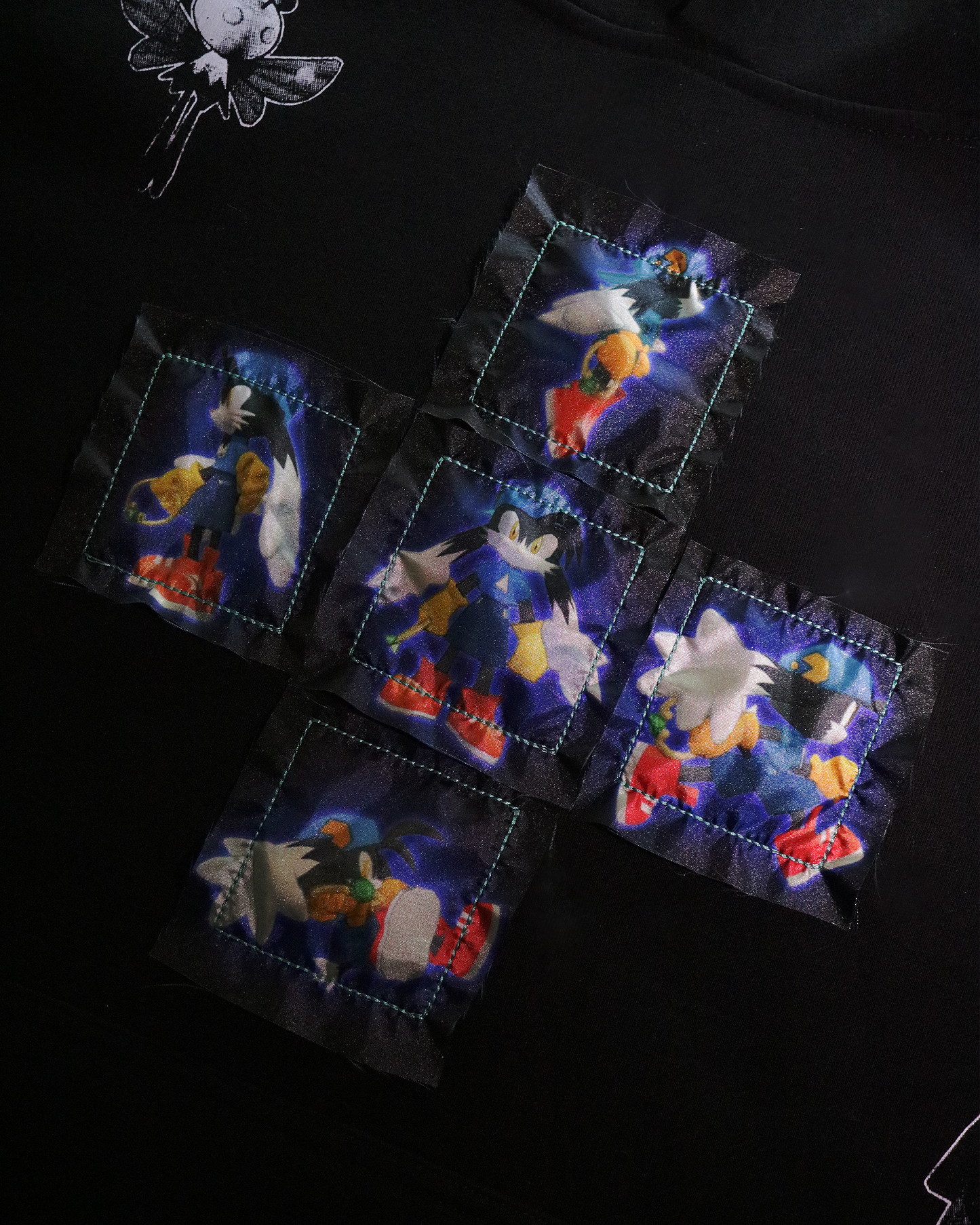 Dream Traveler Patchwork Hoodie (Ready to Ship)
