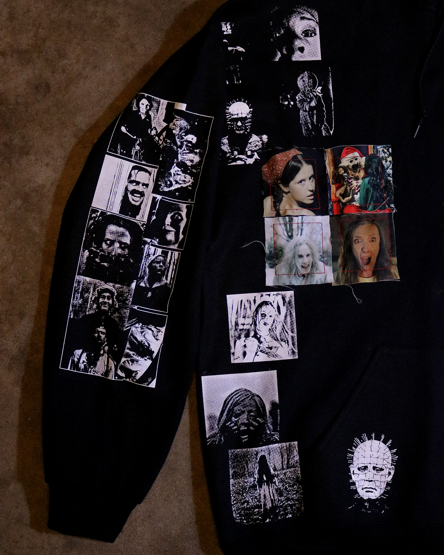 All Hallows Patchwork Zip Up (Ready to Ship)
