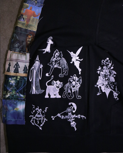 Twilight Memory Patchwork Hoodie (Ready to Ship)