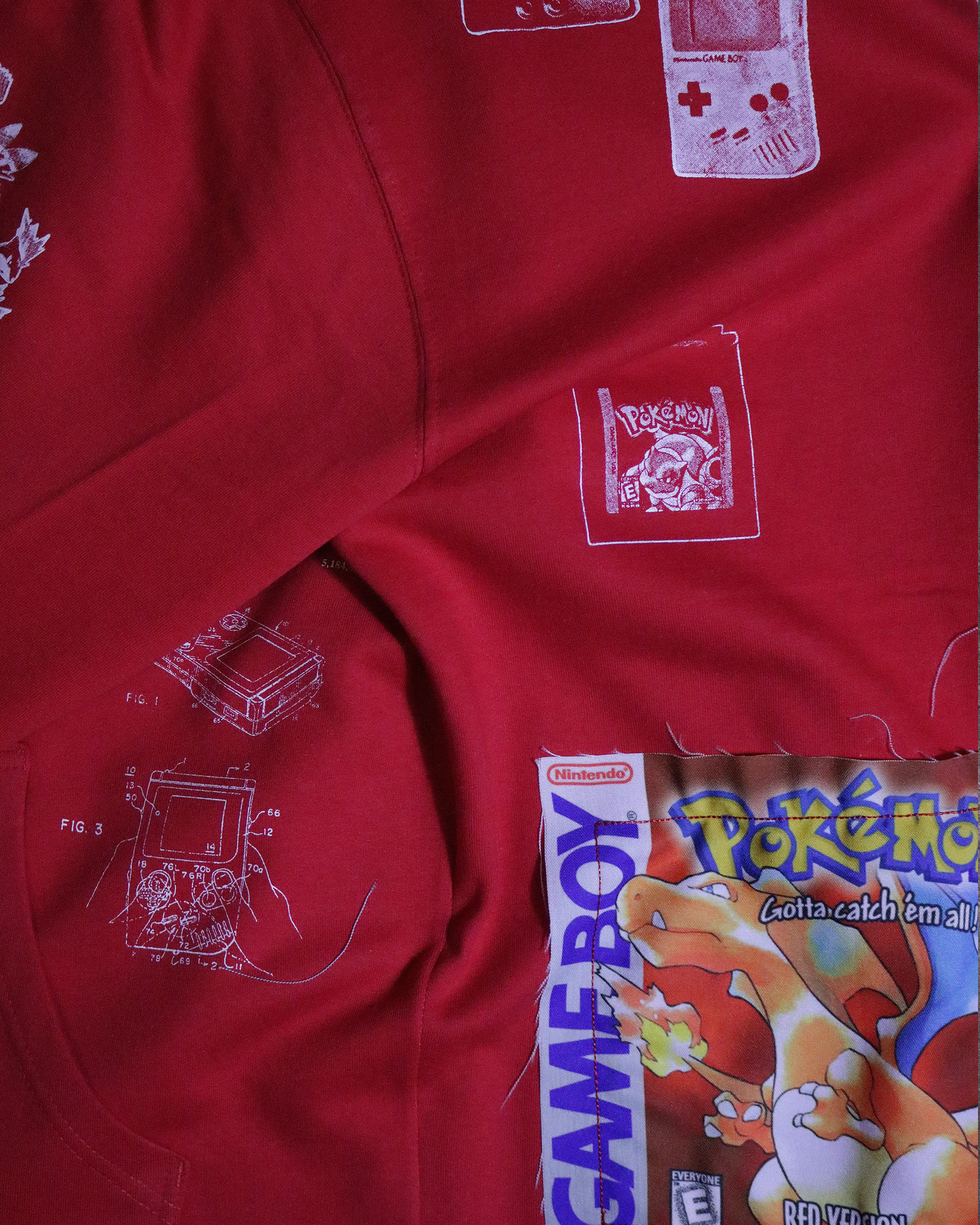Inferno Patchwork Hoodie (Ready to Ship)