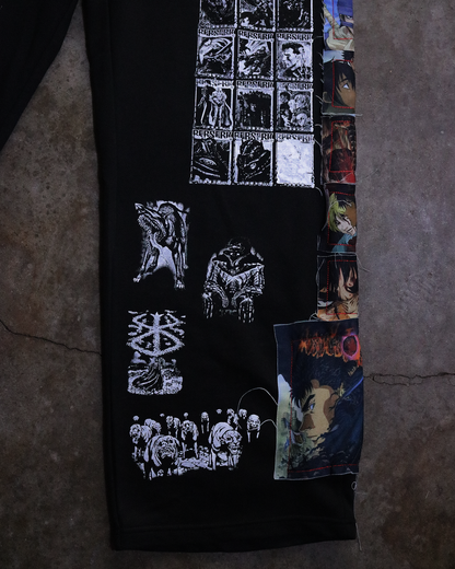 Brand of Sacrifice Patchwork Sweatpants (Ready To Ship)