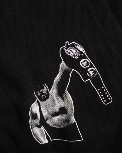 This Game Made Me Cry Patchwork Hoodie (Ready to Ship)