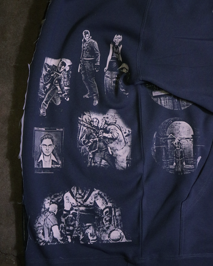 Village of the Damned Patchwork Hoodie (Ready to Ship)